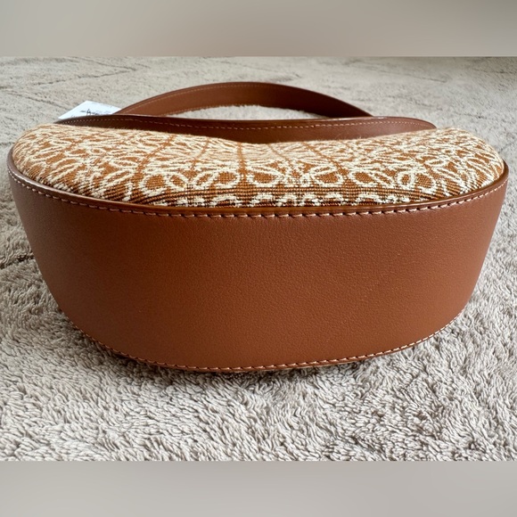 LOEWE Small Luna Anagram Jacquard Shoulder Bag - Picture 13 of 13